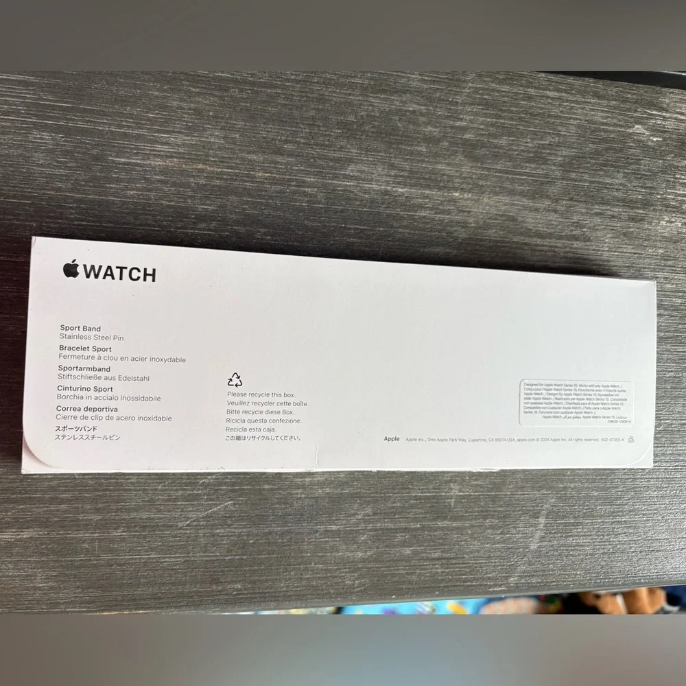 Apple Watch Sport Band S/M Denim Blue